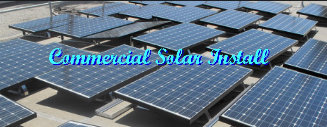 Commercial Solar Install