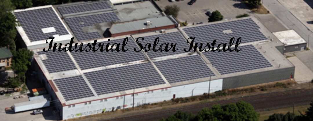 Industrial Solar Install