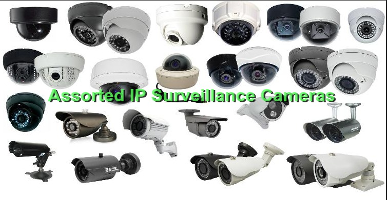 Assorted IP Surveillance Cameras
